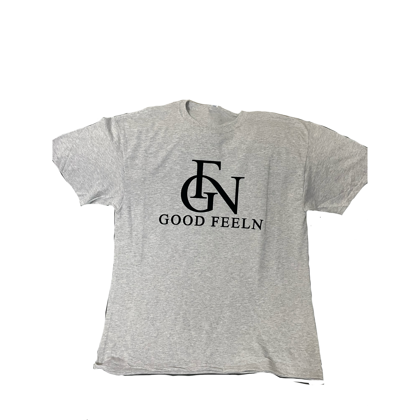 Grey GFN Flock Logo Shirt